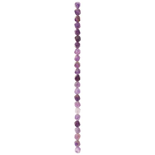 12 Pack: Purple Amethyst Faceted Beads by Bead Landing™, 8mm